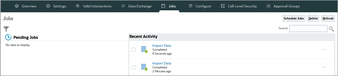 Jobs Page